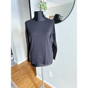 Pendleton Long Sleeve Jersey Cotton T Shirt Black Women's Size XS